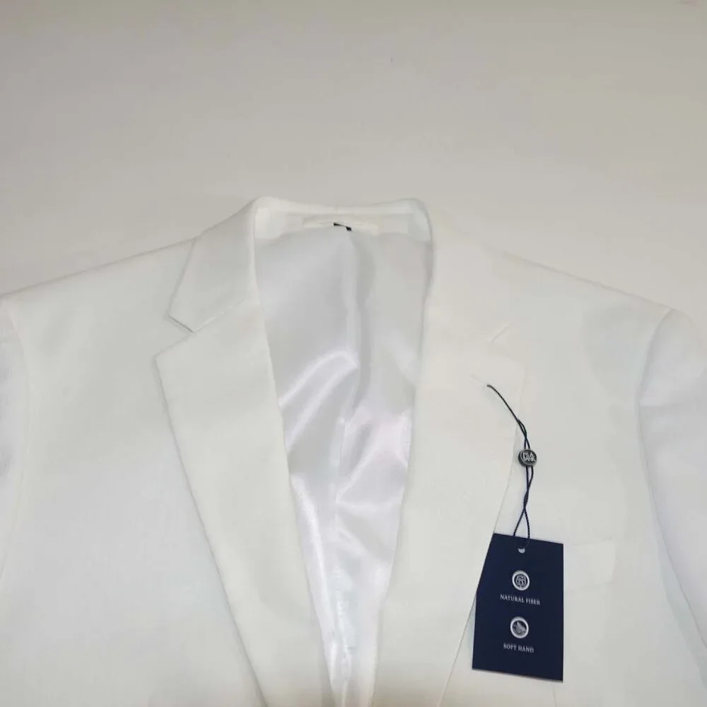 Jos. A. Bank Men's Slim Fit Suit Separate Jacket Size 42 Short NWT Linen Cotton